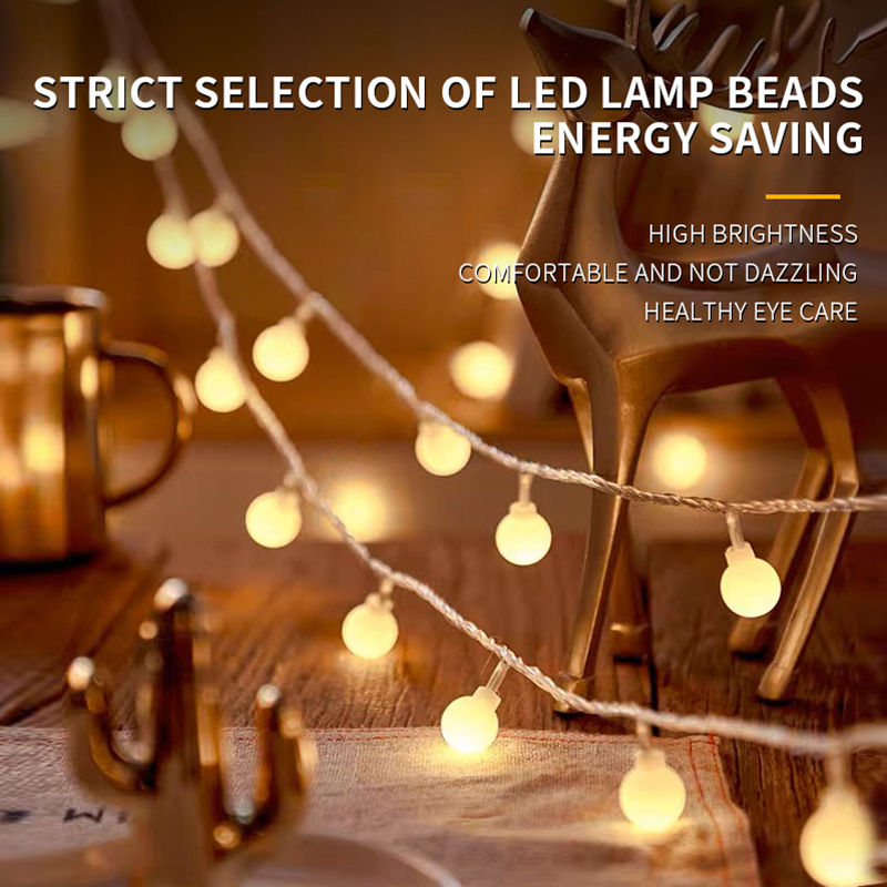 HCP164 暖白光珍珠灯串